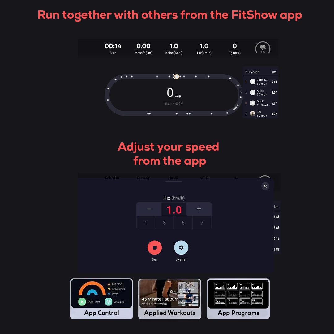 Remote-Controlled Portable Treadmill for Walking and Running