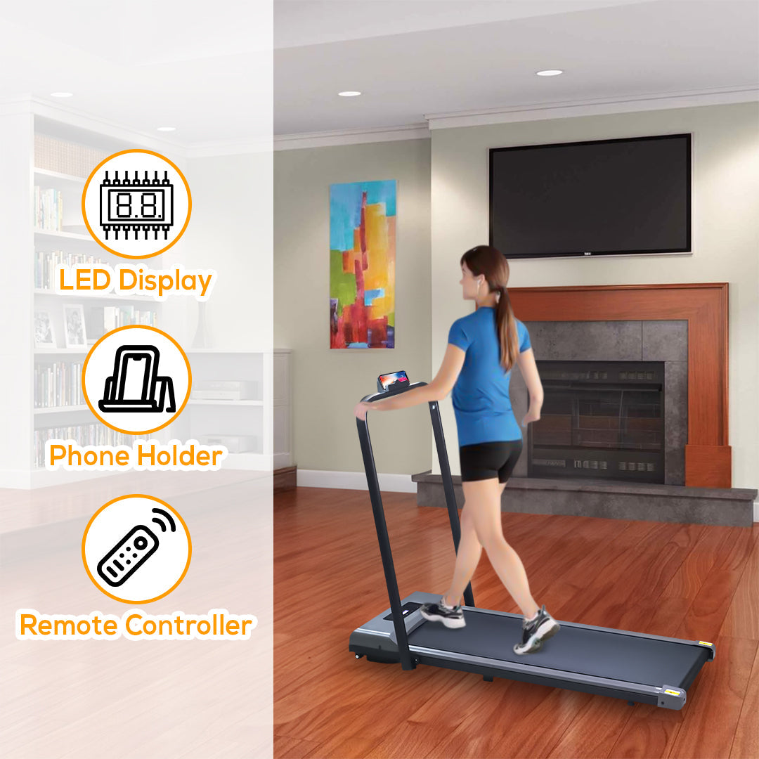 Remote-Controlled Portable Treadmill for Walking and Running