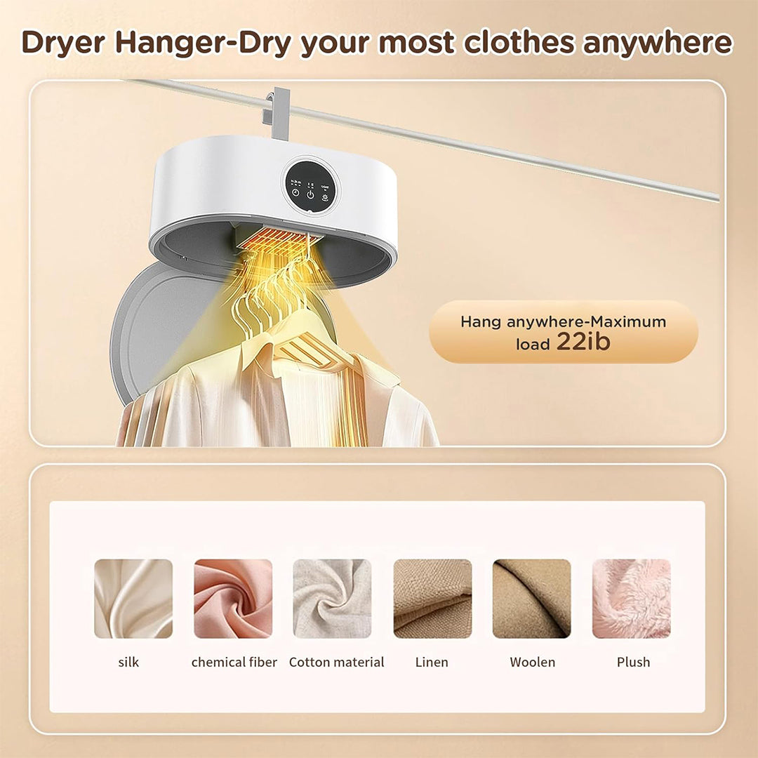 Portable Clothes Dryer – Fast Drying Machine for Home & Travel