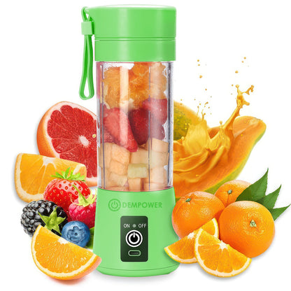 Portable Rechargeable Smoothie Blender 380ml