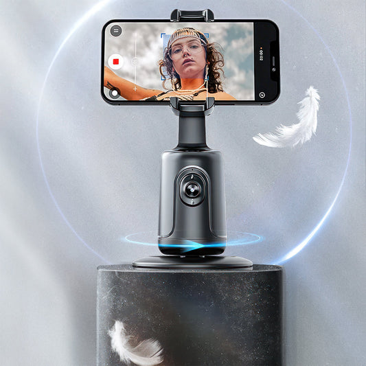 Auto Face 360° Rotating Tracking Tripod Phone Holder for Smart Shooting Vlog UK