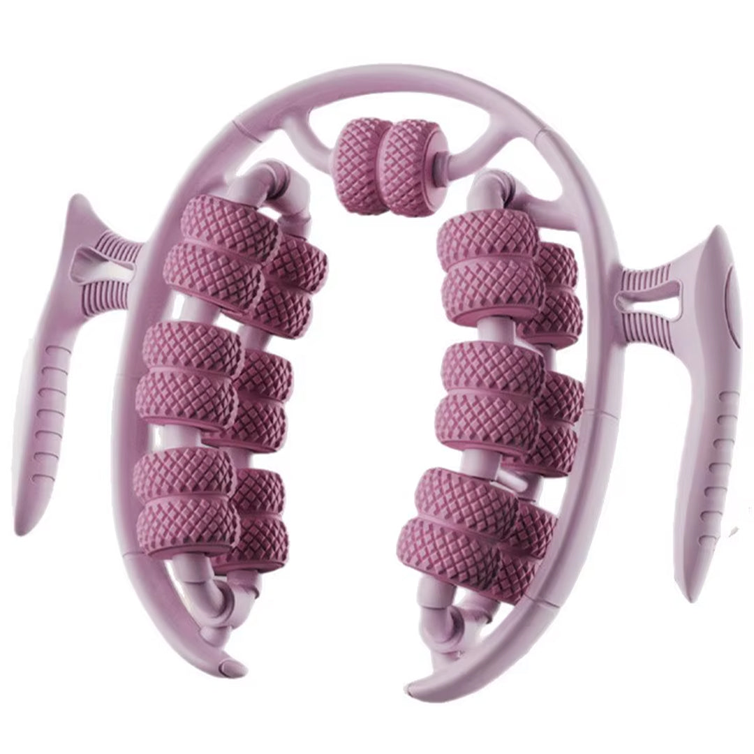 Adjustable Full Body Massage Roller – 13 Wheel Anti-Cellulite Massager for Legs, Arms & Thighs