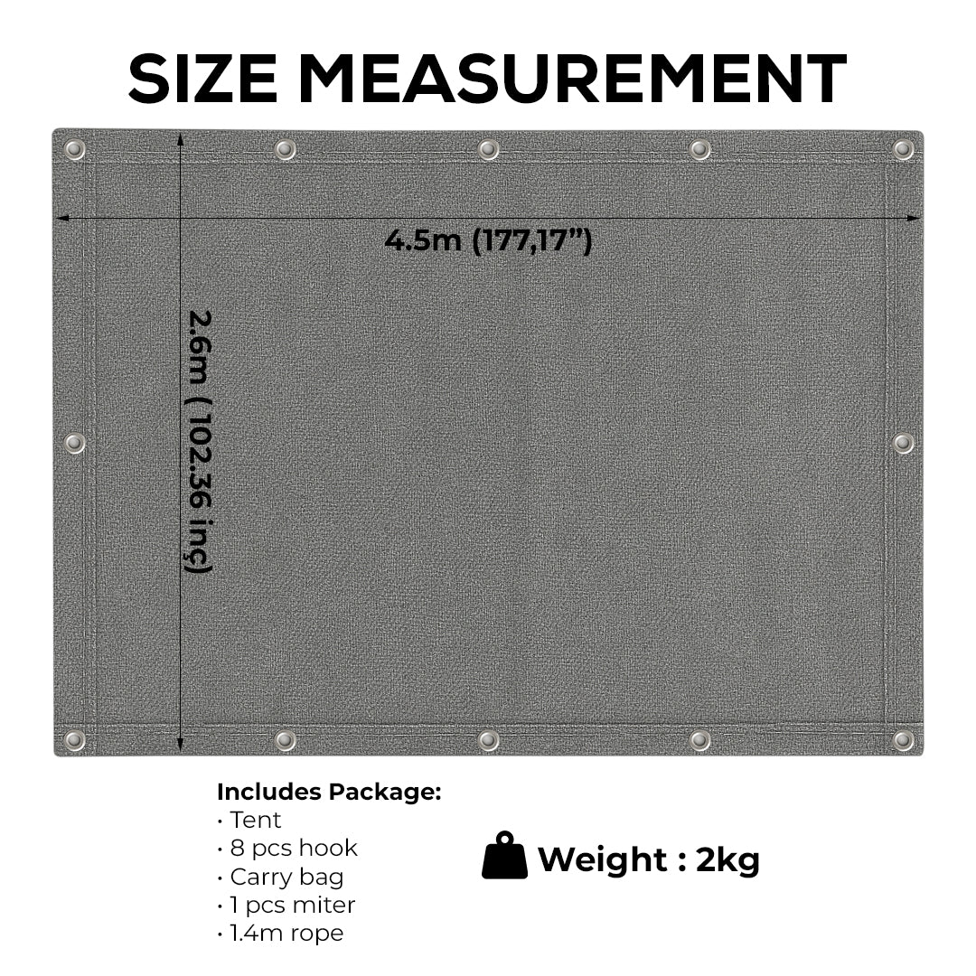 Durable and Stylish Shade Sail - Maximum Comfort with 95% UV Protection