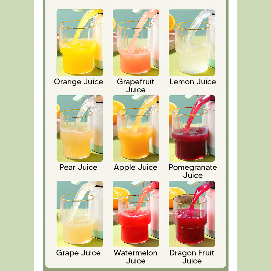 Compact Wireless Juicer – Rechargeable, Powerful Motor & Effortless Cleaning