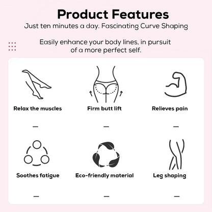 Anti-Cellulite Massage Ring – 360° Body Massager for Legs, Arms, Waist & Hips | Muscle Relaxation, Fatigue Relief, Body Shaping Roller