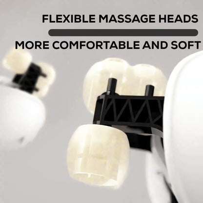 Handheld Rechargeable Neck Massager Providing Human Hand Feel