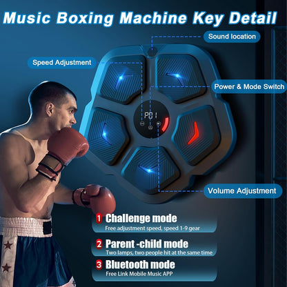 Smart Boxing Training Pad – Portable Fitness Tool for Speed & Agility Training