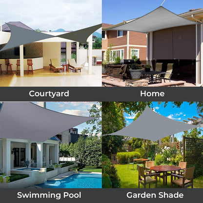 Durable and Stylish Shade Sail - Maximum Comfort with 95% UV Protection
