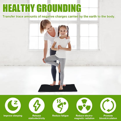 Portable Grounding Mat – Reduce Stress, Improve Sleep & Boost Wellness Anywhere