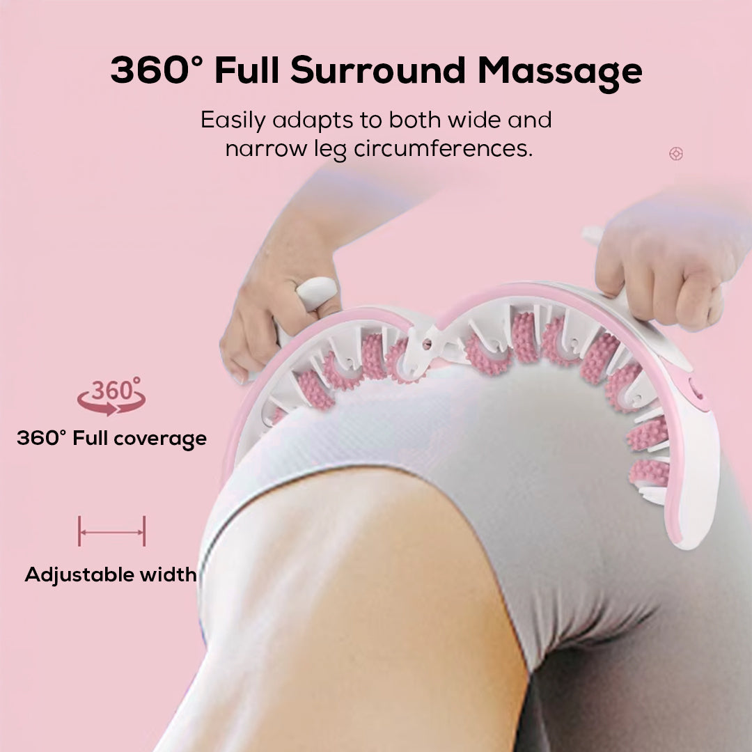 Anti-Cellulite Massage Ring – 360° Body Massager for Legs, Arms, Waist & Hips | Muscle Relaxation, Fatigue Relief, Body Shaping Roller