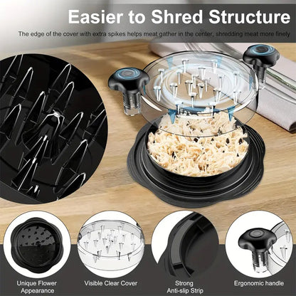 Practical & Quick Chicken Shredder – Easy to Clean, Safe, and Versatile