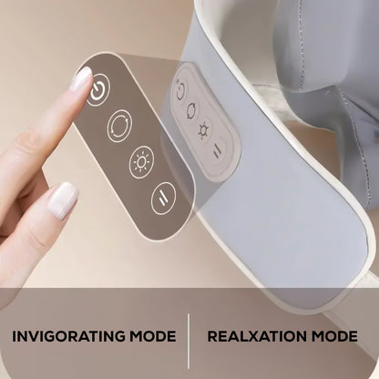Handheld Rechargeable Neck Massager Providing Human Hand Feel