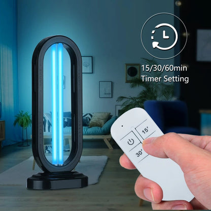 360° UV-C Sterilization Lamp With Remote
