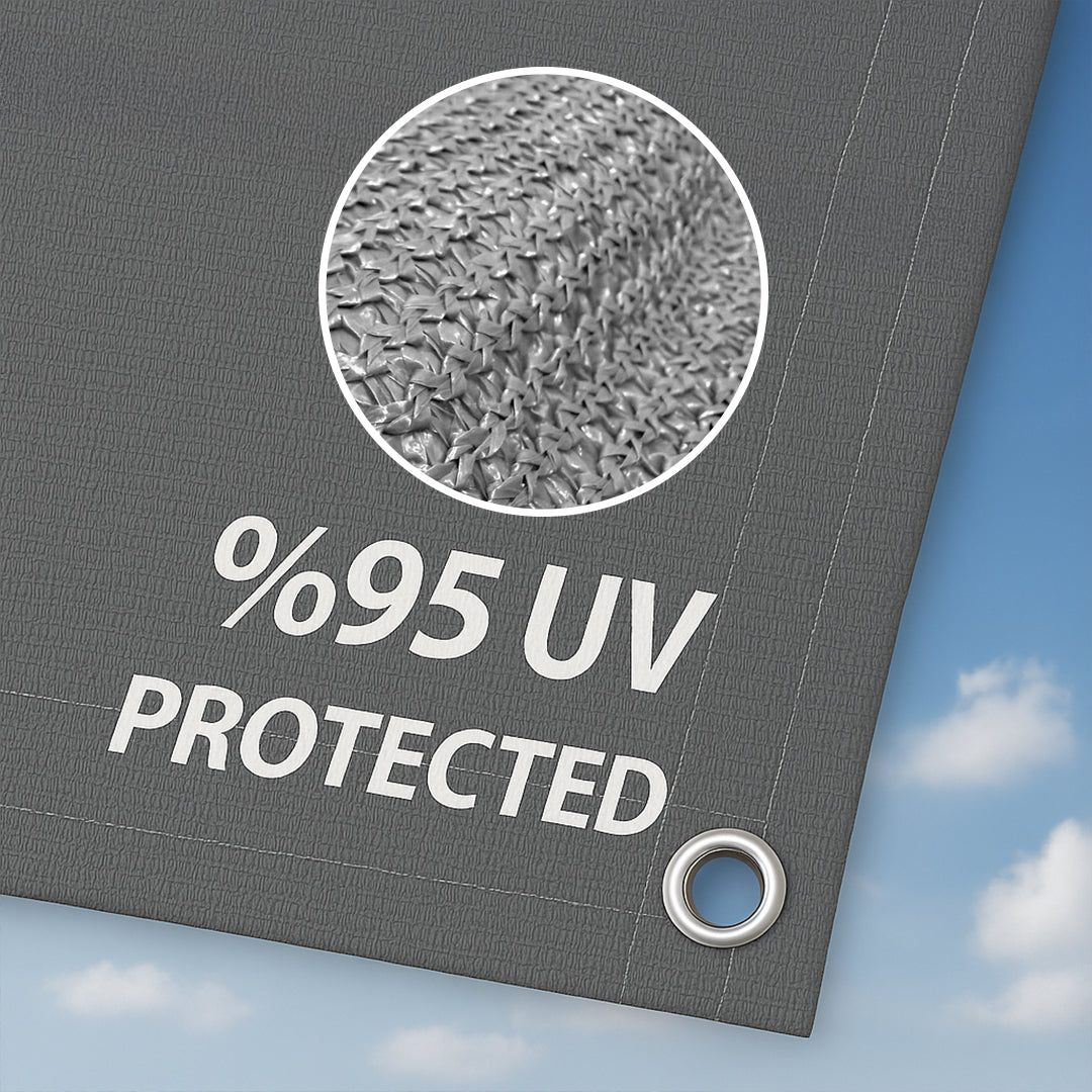 Durable and Stylish Shade Sail - Maximum Comfort with 95% UV Protection
