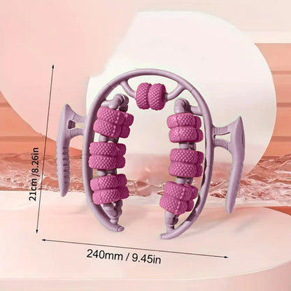 Adjustable Full Body Massage Roller – 13 Wheel Anti-Cellulite Massager for Legs, Arms & Thighs