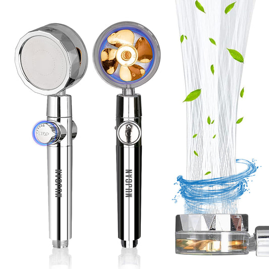 High Pressure Water Saving Showerhead with Filter Beads
