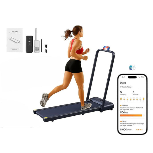 Remote-Controlled Portable Treadmill for Walking and Running