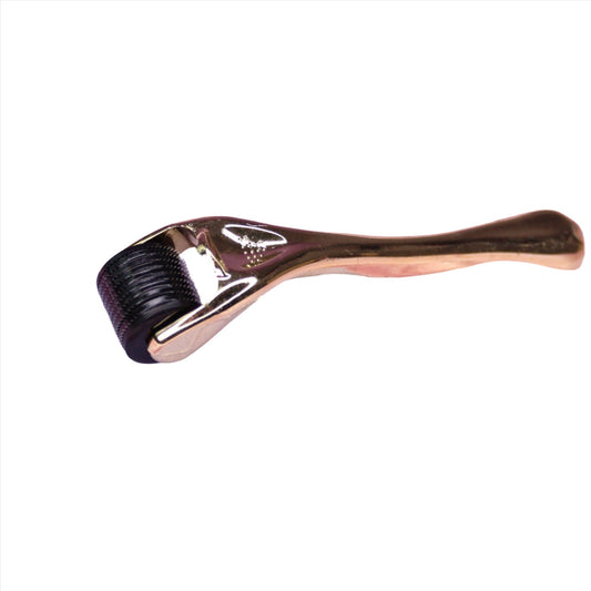 0.5 MM Dermaroller 540 Titanium Micro Needle Roller (Golden)