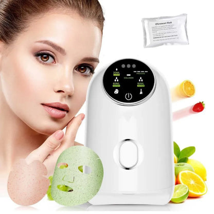 Natural Face Mask Maker Machine – Fresh Fruit & Herbal DIY Facial Mask Creator for At-Home Spa Care
